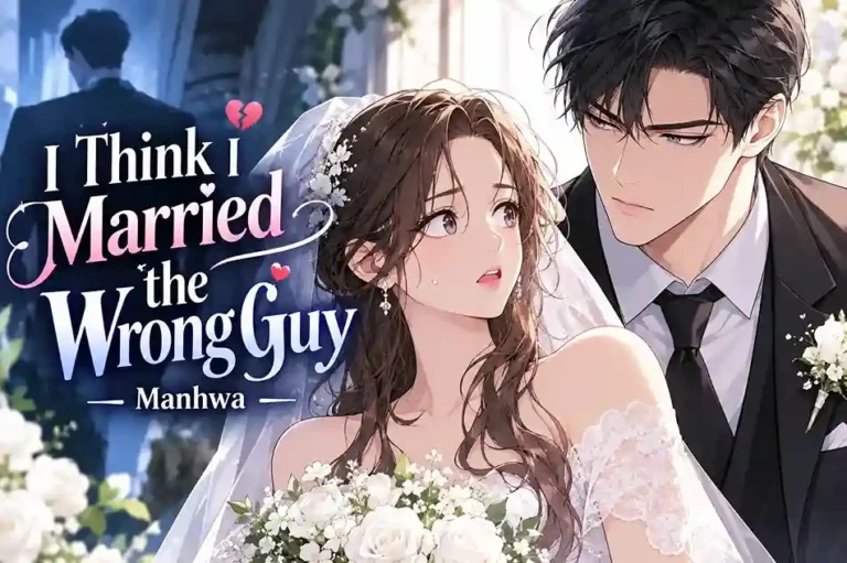 I Think I Married the Wrong Guy Manhwa featuring a bride and groom